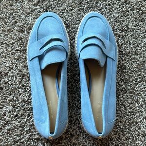 Michael Kors suede espadrille loafer